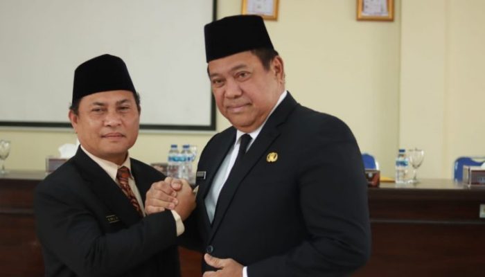 Bupati Dairi Lantik Surung Charles Lamhot Bantjin sebagai Pj. Sekretaris Daerah Kabupaten Dairi