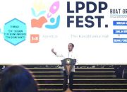 Presiden Joko Widodo Mendorong Pemanfaatan Bonus Demografi melalui LPDP Fest