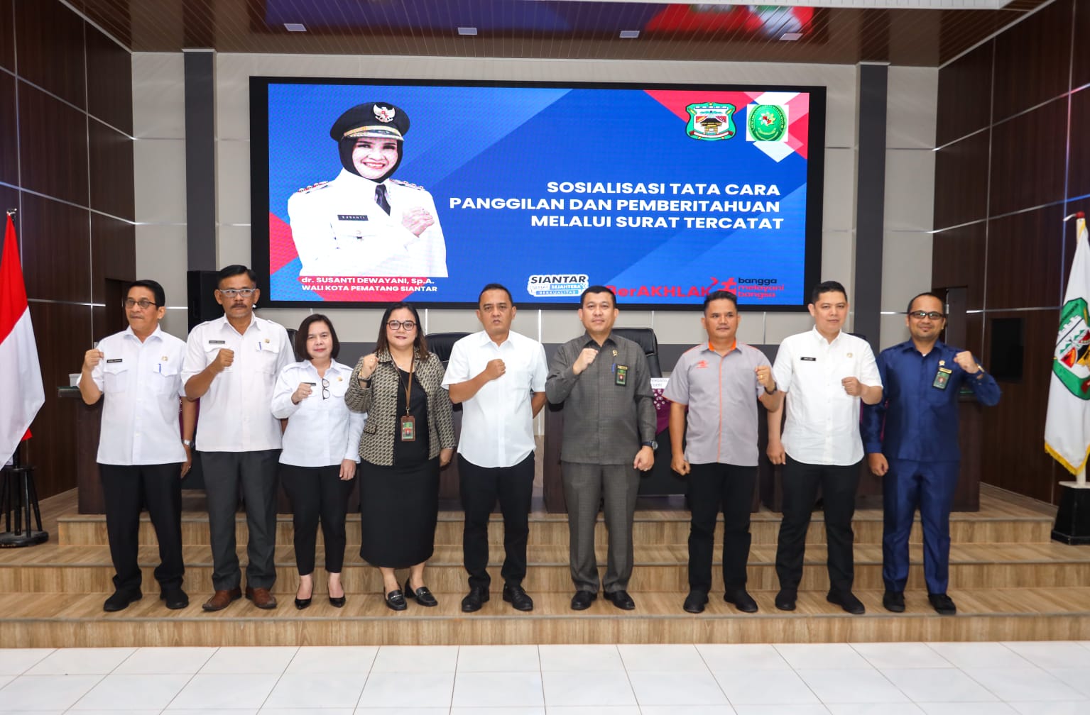 Pemko Pematang Siantar Sosialisasikan Tata Cara Panggilan dan Pemberitahuan melalui Surat Tercatat