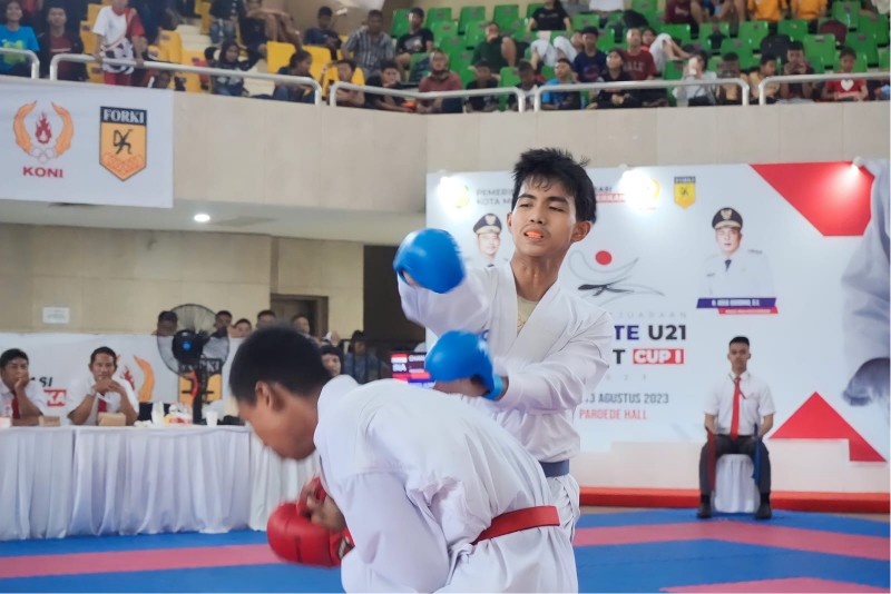 Pertandingan Karate U-21 Piala IMT GT 2023 Memunculkan Persaingan Sengit di Antara 850 Peserta