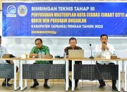 Kominfo Tapteng Holds Phase III Workshop for Smart City Masterplan Development