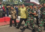 Ada Dua Perwira Berpangkat Letkol Dibarisan Defile SMA Matauli Pandan