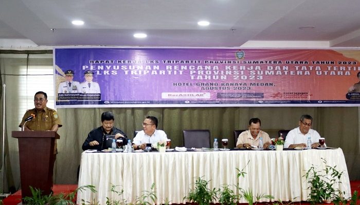 LKS Tripartit Sumut Mengadakan Rapat untuk Membahas Agenda Ranperda Ketenagakerjaan
