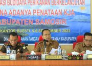 Bupati Samosir Melalui Plh. Sekda Membuka Sosialisasi Budidaya Perikanan Berkelanjutan