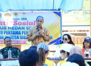 Lions Club Medan Seruni Berikan Bantuan Pompa Air Bersih Bertenaga Surya di Samosir