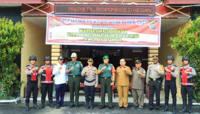 Pemerintah Kabupaten Samosir Dukung Operasi Zebra Toba-2023 untuk Tingkatkan Keamanan Lalu Lintas