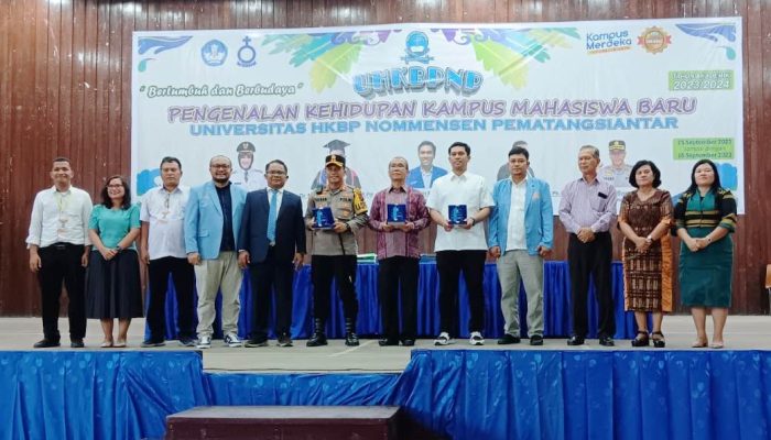 Wali Kota Pematang Siantar Menyambut Mahasiswa Baru dalam Kuliah Umum di Universitas HKBP Nommensen