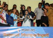 Wali Kota Pematang Siantar dr Susanti Dewayani Menyaksikan Final Wali Kota Cup Tahun 2023 Bersama Ribuan Masyarakat