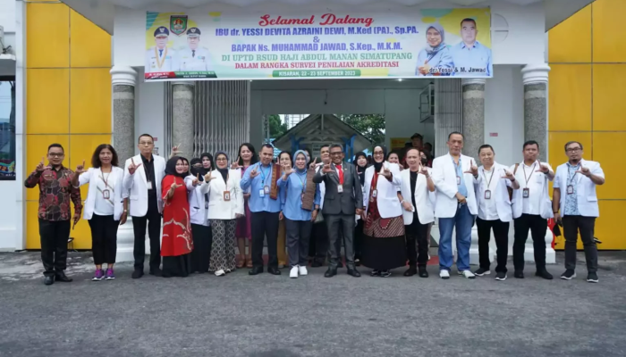 Bupati Asahan Hadiri Kegiatan Survey Akreditasi RSUD Haji Abdul Manan Simatupang