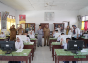 Bupati Asahan Tinjau Pelaksanaan Asesmen Nasional Berbasis Komputer (ANBK) di Sekolah-Sekolah Kabupaten Asahan