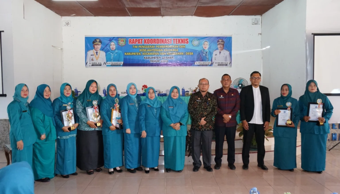 Rakornis PKK Kabupaten Asahan: Sinergi Kemitraan dan Prestasi dalam Membangun Masyarakat Sejahtera