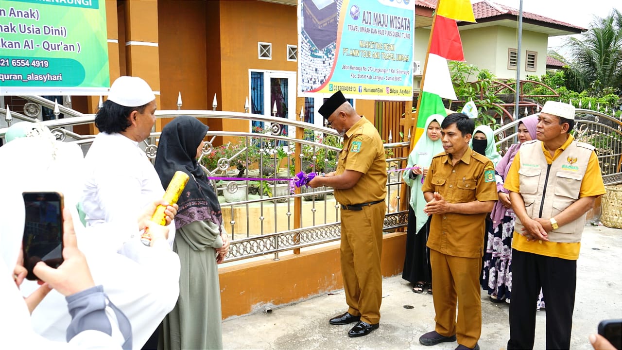 Rumah Al Qur'an Al-Asyhari Diresmikan di Langkat: Upaya Pemahaman dan Penghafalan Al-Qur'an