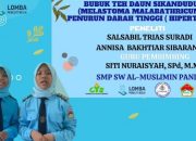 Annisa Bakhtiar Sibarani dan Salsabil Trias Suradi, Duta Sumut Lomba Peneliti Belia Tingkat Nasional 2023