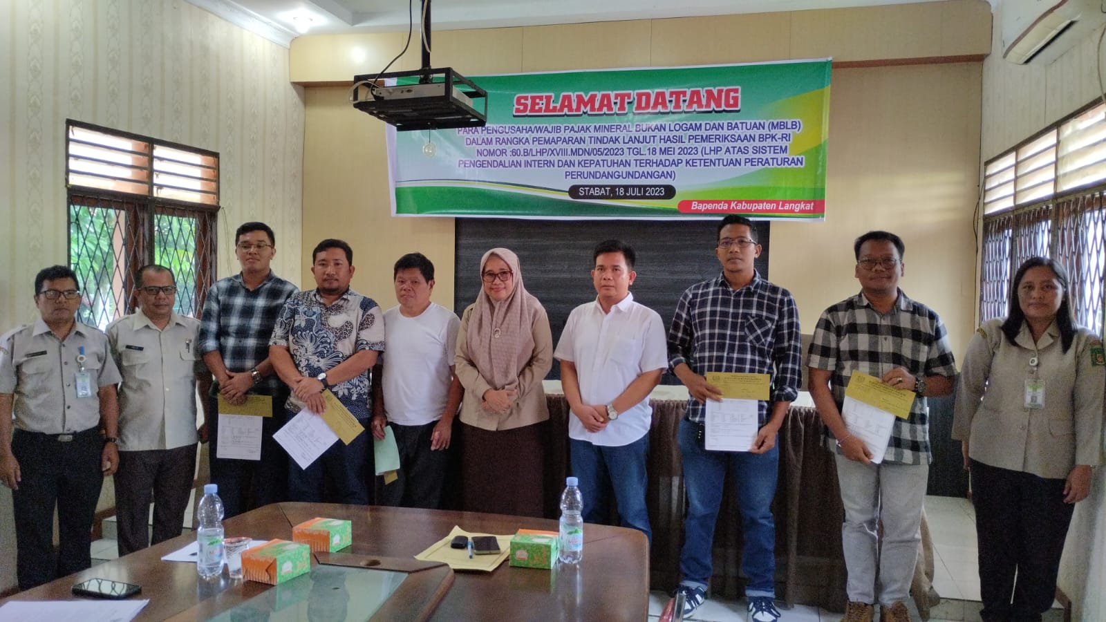 Bapenda Kabupaten Langkat Klarifikasi Terkait Pajak Mineral Bukan Logam dan Batuan