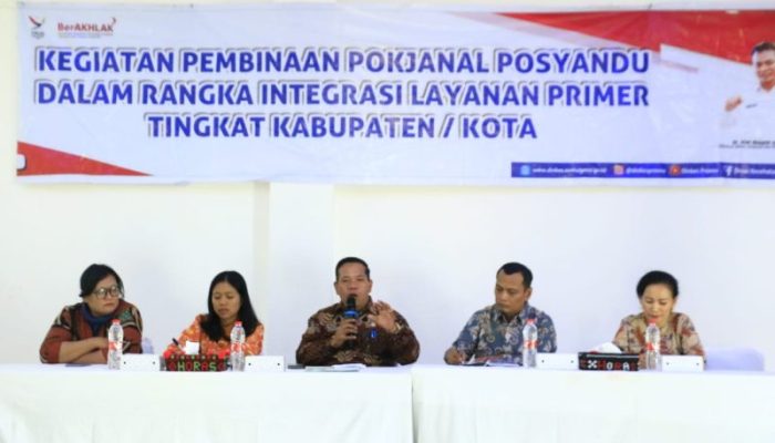 Bupati Samosir Resmikan Pembinaan Pokjanal Posyandu dalam Rangka Integrasi Layanan Primer