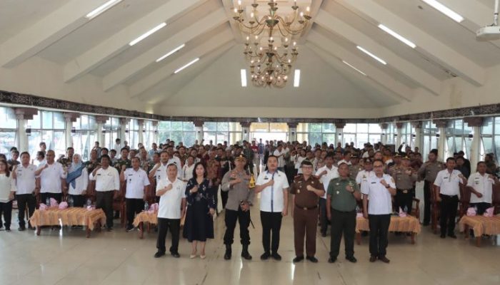 Deklarasi Damai Calon Kepala Desa di Kabupaten Dairi Menyongsong Pemilihan Kepala Desa Serentak