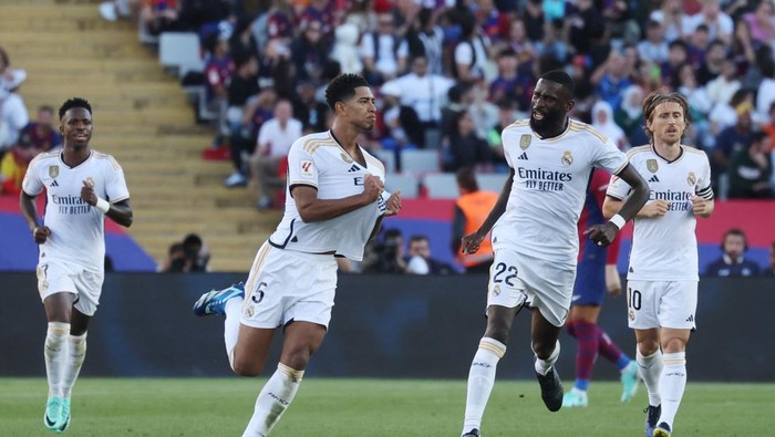 Jude Bellingham Bermain Gemilang, Real Madrid Kalahkan Barcelona 2-1