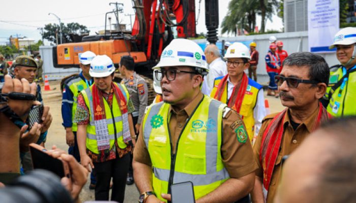 Pembangunan Underpass di Jalan Gatot Subroto Kota Medan Resmi Dimulai