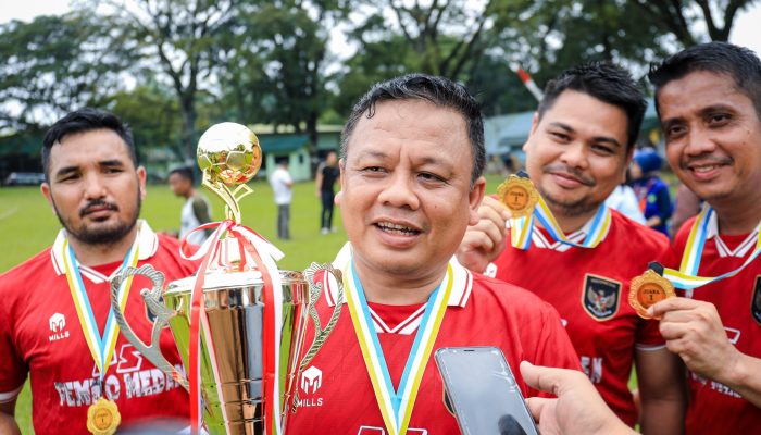 Pemko Medan Berjaya dalam Pertandingan Sepak Bola Persahabatan Komwil I APEKSI