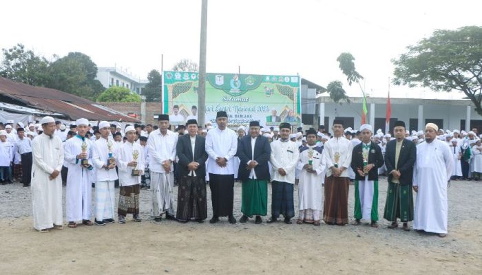 Upacara Memperingati Hari Santri Nasional Tahun 2023 di Binjai