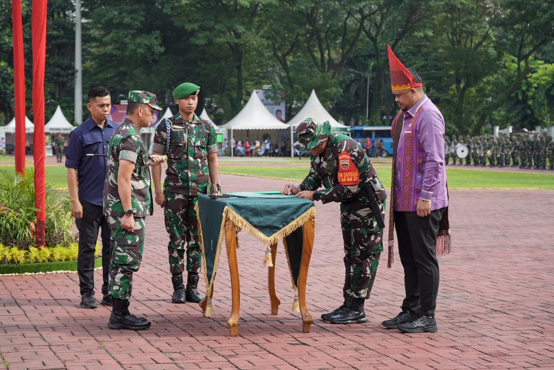 Wali Kota Medan, Mengucapkan Terima Kasih Kepada TNI AD atas Keberhasilan TMMD ke-118