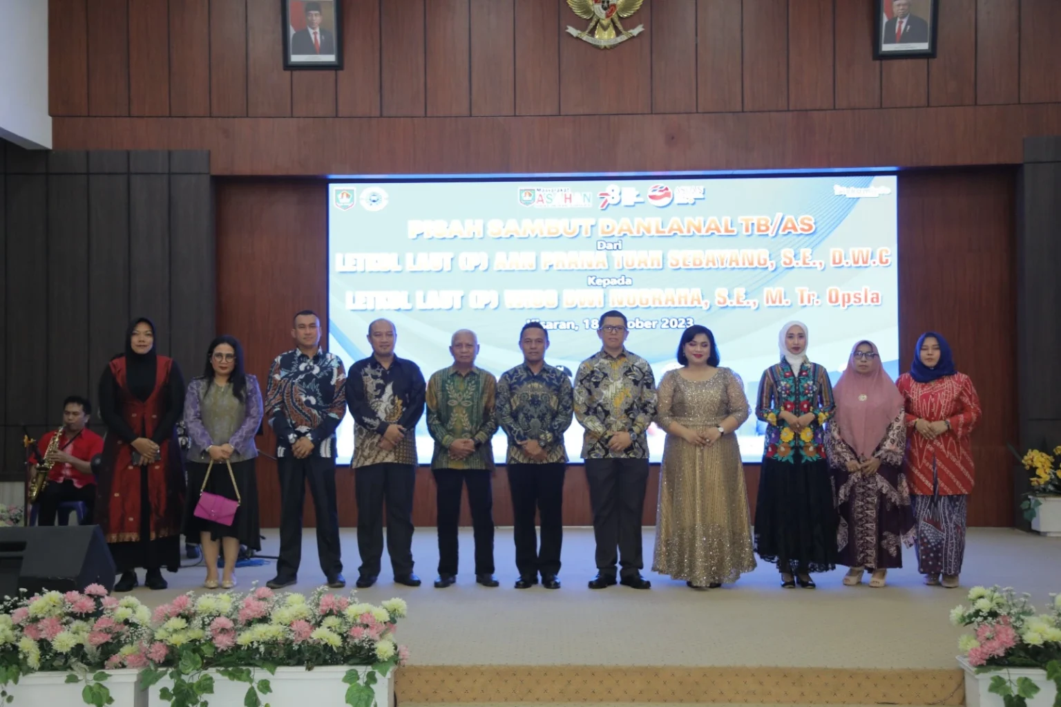 Pemerintah Kabupaten Asahan Menggelar Pisah Sambut Danlanal TB/AS