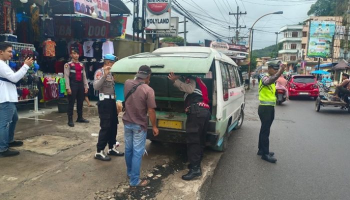 Tim Gabungan Polres Sibolga Gelar Razia di Perbatasan Cegah Penyalahgunaan Narkotika
