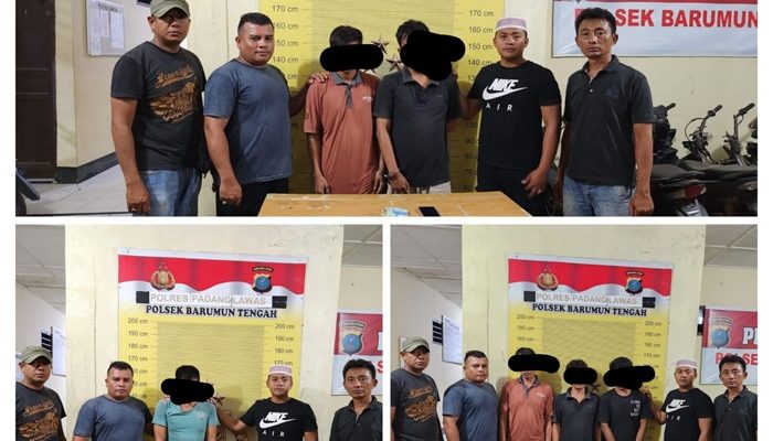 7 Tersangka Terlibat Narkoba Diringkus, 1 Oknum Polisi
