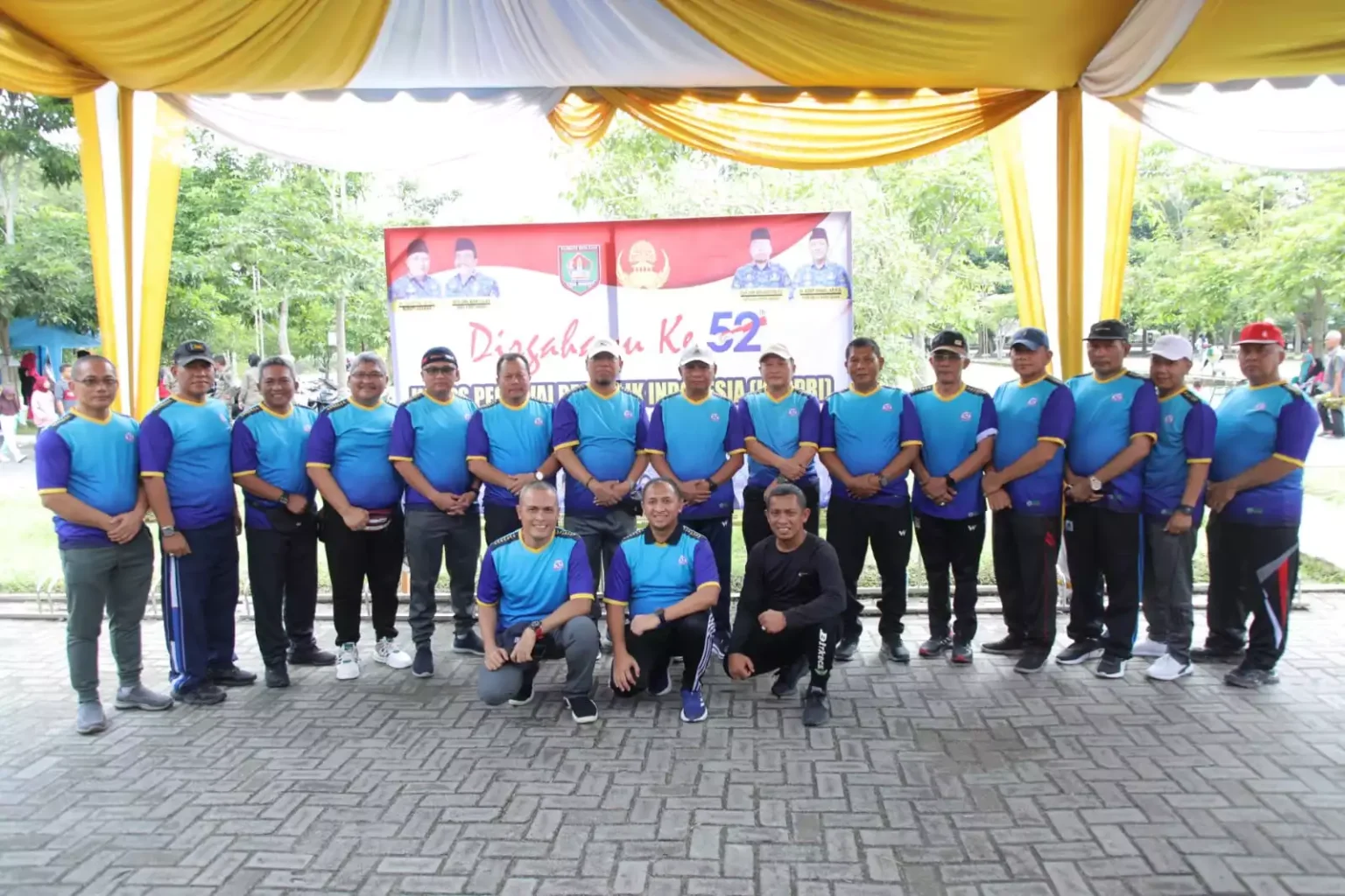 Peringati HUT Korpri ke-52, DPK Korpri Kabupaten Asahan Gelar Gerak Jalan Santai