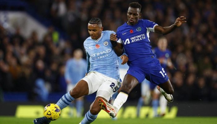 Chelsea vs Manchester City: Kedua Tim Saling Berbalas Gol di Babak Pertama