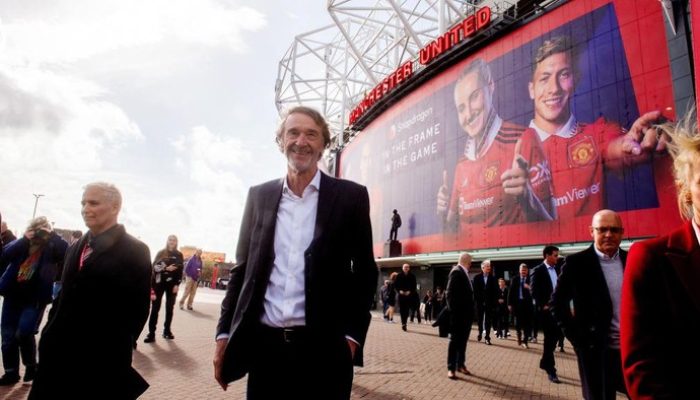 Manchester United Dapat Suntikan Investasi dari Sir Jim Ratcliffe
