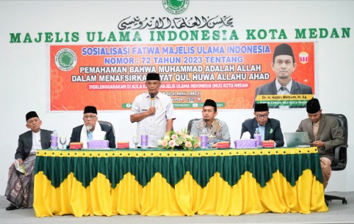 Pemko Medan Mengapresiasi Fatwa MUI No. 72 Tahun 2023 tentang Pemahaman Ayat Qul Huwa Allahu Ahad