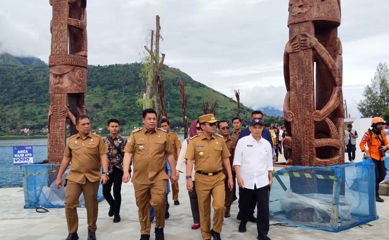 Pj. Gubernur Sumatera Utara Tinjau Kesiapan Venue Aquabike Jetski World Championship di Pangururan