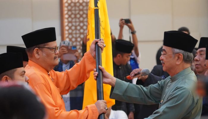 Plt Bupati Langkat Hadiri Pelantikan Pengurus Dunia Melayu Dunia Islam (DMDI) Sumatera Utara Periode 2023-2026