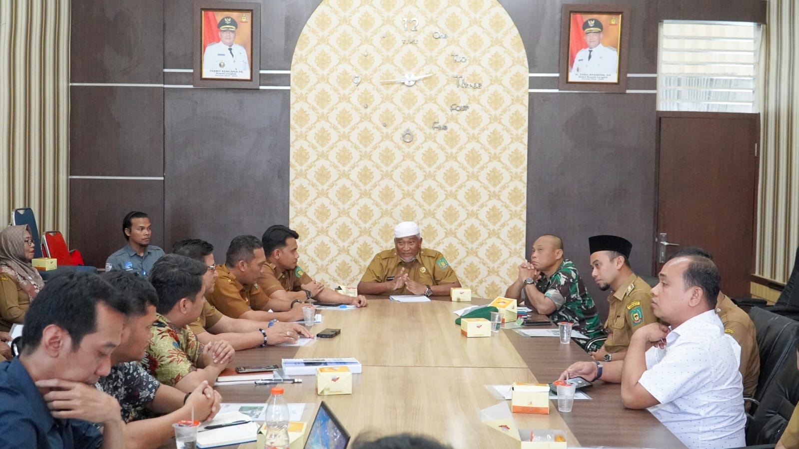 Plt Bupati Langkat Pimpin Konsultasi Publik Rencana Tindak Darurat Bendungan PLTA Wampu
