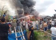 Kebakaran Akibat Illegal Tapping Pipa BBM di Belawan