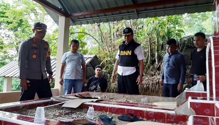 Makampun Dijadikan Tempat Nyabu, Kapolres Sibolga Sasar 3 Lokasi Sarang Narkoba