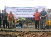 Pj Bupati Tapteng Groundbreaking Jalan Labuhan Angin, Ajak Masyarakat Dukung Pembangunan