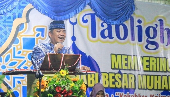 Pj Bupati Tapteng: Maulid Nabi Muhammad SAW Momentum Meningkatkan Iman dan Taqwa
