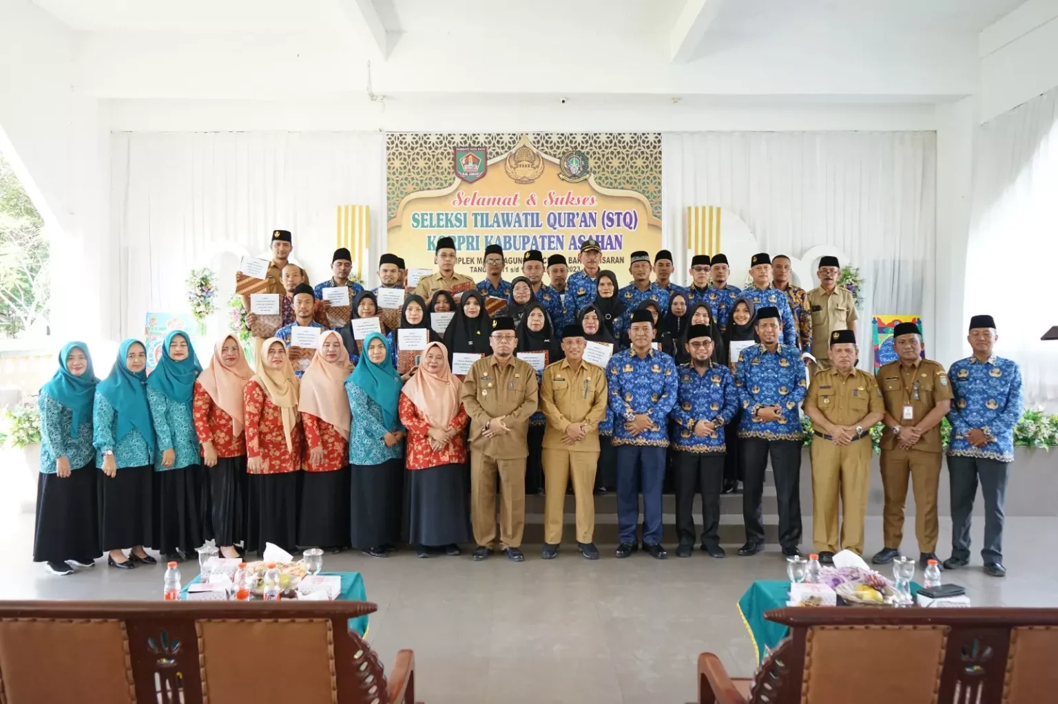 Seleksi Tilawatil Qur'an (STQ) KORPRI Kabupaten Asahan Resmi Ditutup, Peserta Terbaik Siap Wakili Kabupaten pada Tingkat Provinsi