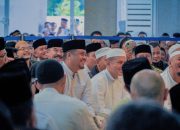 Bobby Nasution dan Ribuan Jamaah Antusias Ikuti Tausiah Ustad Dr. Adi Hidayat di Masjid Al Musabbihin Tasbi