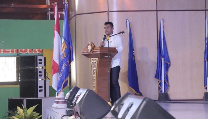 Bupati Dairi Ajak Kader KNPI Bersatu Membangun Kabupaten