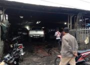 Bupati Dairi Eddy Berutu Tanggap Cepat Atasi Kebakaran di Jalan Sidikalang-Medan