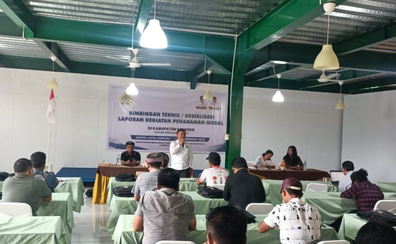 Bupati Samosir Buka Bimtek Penanaman Modal: Dorong Peningkatan Investasi dan Ketaatan Pelaku Usaha