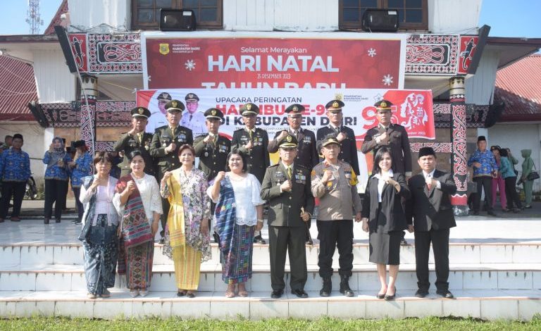 Dandim 0206 Dairi Pimpin Peringatan Hari Ibu ke-95, Bupati Sampaikan Pesan Keseimbangan Gender