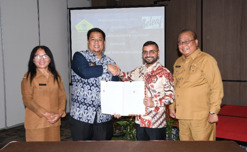 Kabupaten Samosir Jalin Kerjasama dengan PT. Beleaf Kebun Indonesia untuk Pengembangan Pertanian