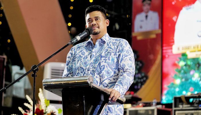 Malam Natal Oikumene Kota Medan 2023 Dirayakan Meriah di Gedung Pardede Hall