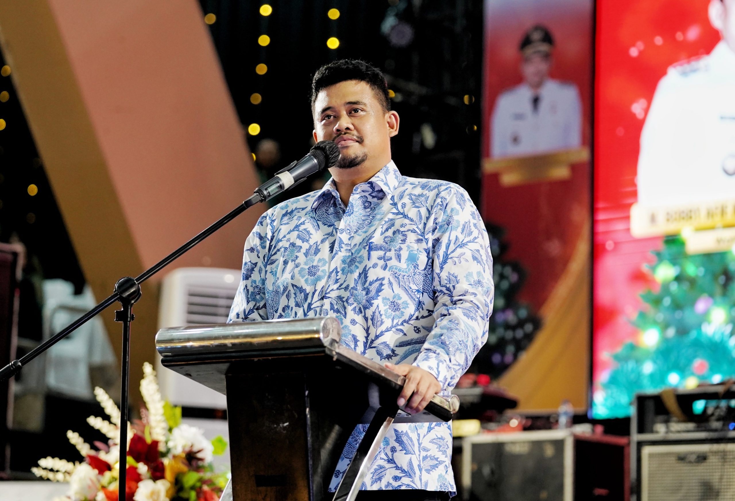 Malam Natal Oikumene Kota Medan 2023 Dirayakan Meriah di Gedung Pardede Hall