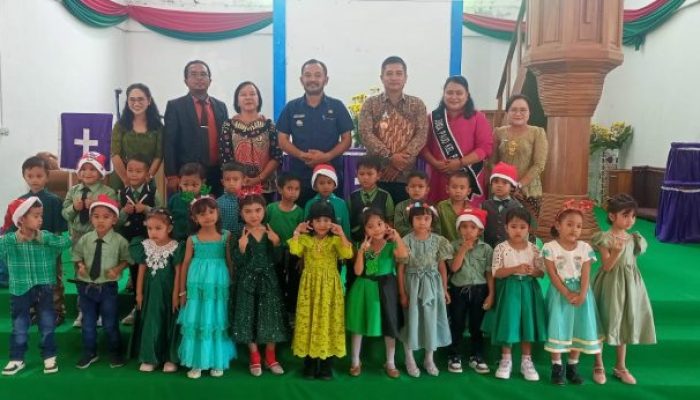 Perayaan Natal Penuh Sukacita di PAUD Eirene, Camat Silima Pungga Pungga Hadir dalam Acara Spesial