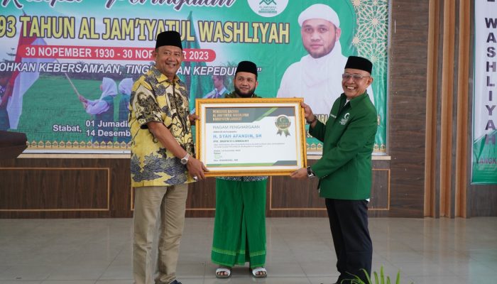 Peringatan Milad ke-93 Al Jam’iyatul Wasliah: Plt Bupati Langkat Syah Afandin Hadiri Resepsi Megah
